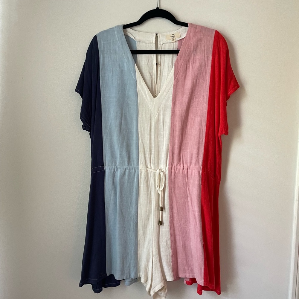 Colorblock Romper